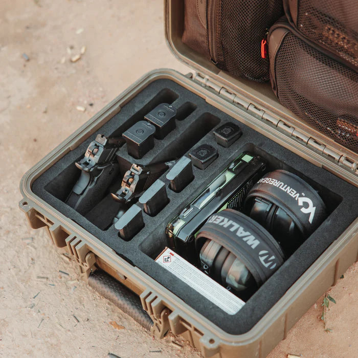 Condition 1 16" 2 Pistol Case #179 Black