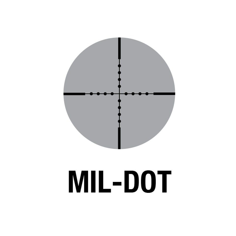 Aim Sports Prismatic Series 4X32 TRI ILLUMINATED SCOPE W/FIBER OPTIC SIGHT MIL-DOT RETICLE