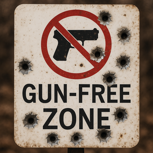 Gun-Free Zones: Because “No Guns Allowed” Signs Are Totally Bulletproof