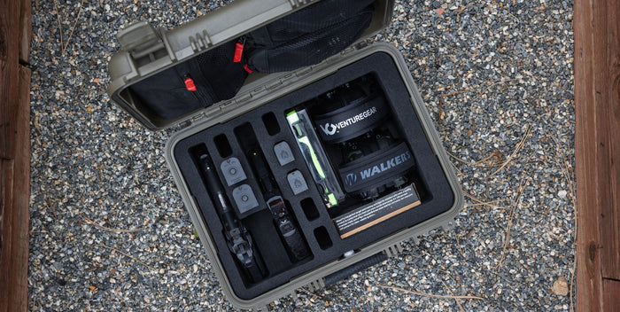 Condition 1 16" 2 Pistol Case #179 Black